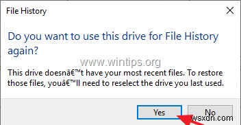 【Windows 10】ファイル履歴のバックアップ先を別のドライブに変更する方法