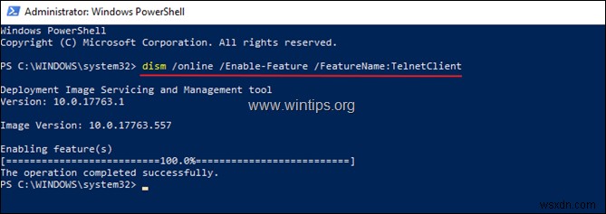 Windows 10でTelnetクライアントを有効にする3つの方法