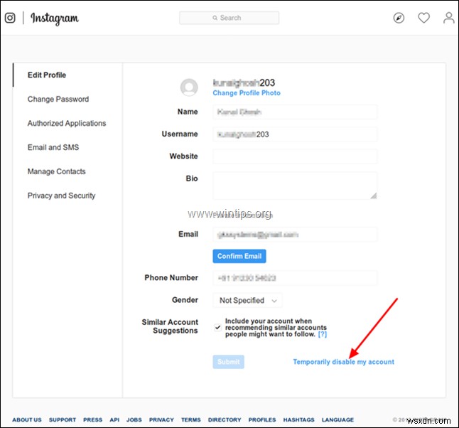 Instagramアカウントを一時的に無効化する方法【PCブラウザでの簡単な手順】