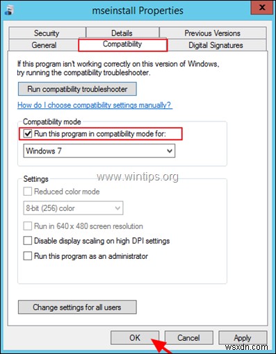 Windows Server 2012/2012 R2にMicrosoft Security Essentialsをインストールする方法