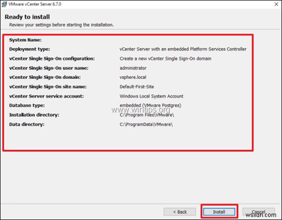 Windows ServerにVMware vCenter Server 6.7をインストールする完全ガイド