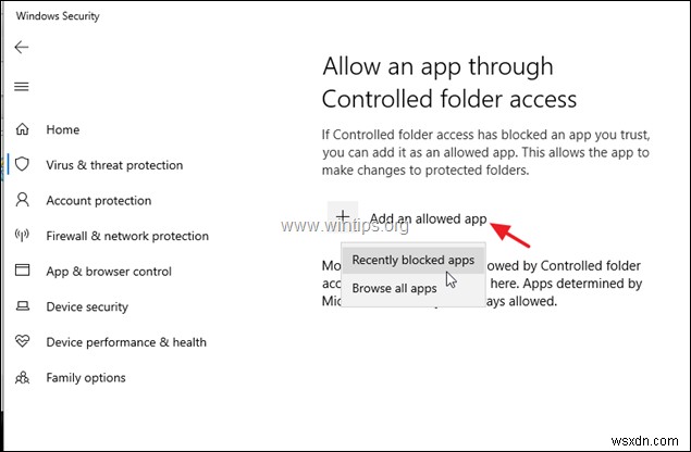 【解決済み】Windows Defenderの「フォルダー アクセスの制御」がプログラムによるメモリへの変更をブロックする問題の対処法