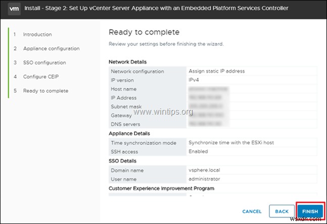 VMware ESXi 6.7 に vCenter Server Appliance(VCSA)をインストールする完全ガイド