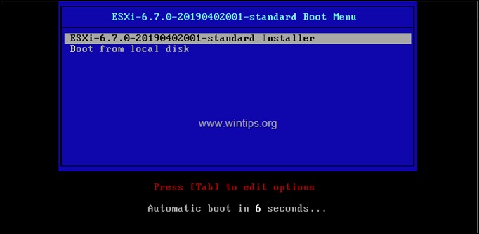 【完全ガイド】VMware Workstation PlayerにvSphere ESXi 6.7をインストールする方法