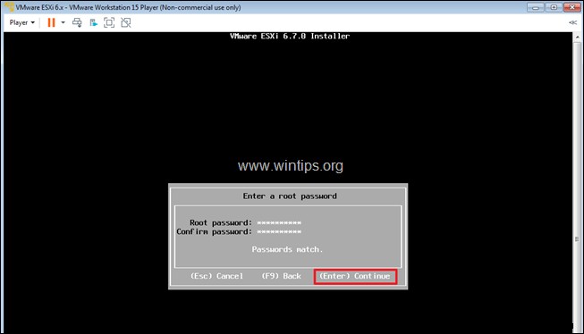 【完全ガイド】VMware Workstation PlayerにvSphere ESXi 6.7をインストールする方法
