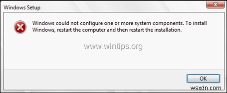 【解決済み】Windows 10アップデートで「1つまたは複数のシステムコンポーネントを構成できませんでした」エラーを修正する方法