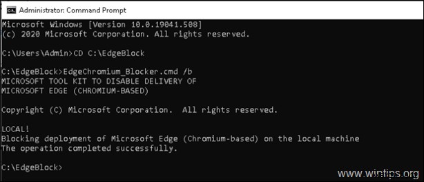 Windows 10でEdge Chromiumの自動インストールを防ぐ2つの方法