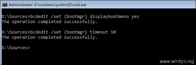 Windows Server 2012/2016/2019 が起動しないときに F8 キーで詳細ブートオプションを表示させる方法