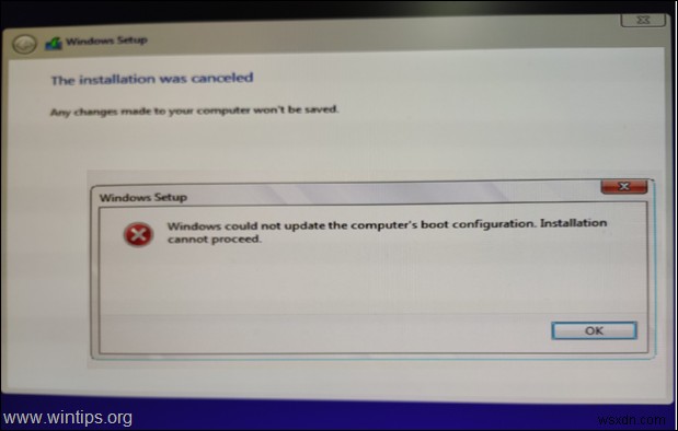 【解決済み】「Windowsがコンピューターのブート構成を更新できませんでした」エラーの対処法(Windows 10)