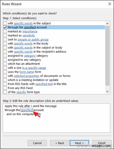 Outlook 2016/2019でIMAPアカウントの送信済みメールの保存先を変更する方法