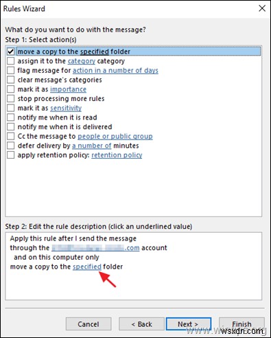 Outlook 2016/2019でIMAPアカウントの送信済みメールの保存先を変更する方法