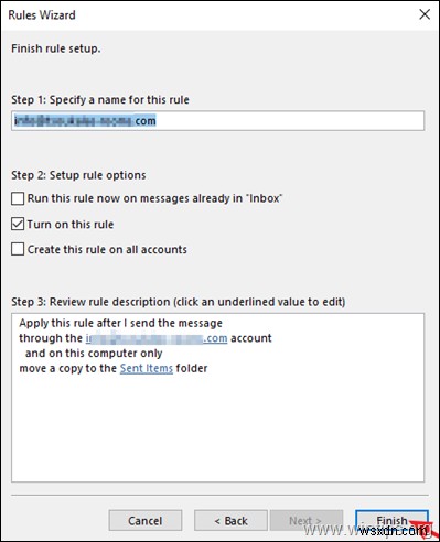 Outlook 2016/2019でIMAPアカウントの送信済みメールの保存先を変更する方法