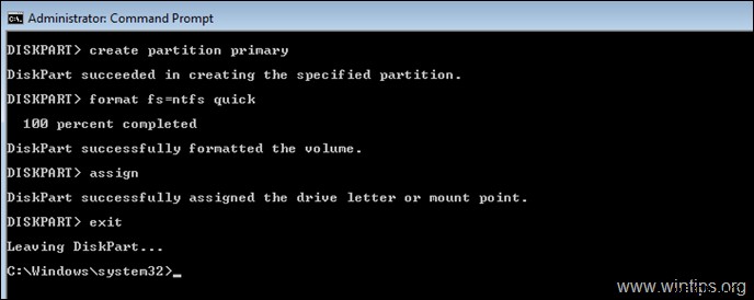 コマンドプロンプトとDISKPARTでハードディスクをフォーマットする方法【Windows 10/8/7対応】