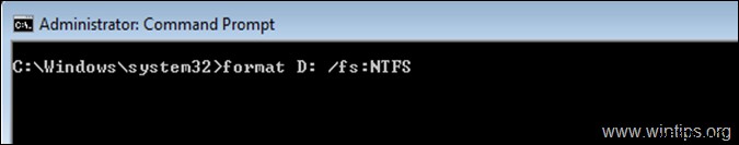 コマンドプロンプトとDISKPARTでハードディスクをフォーマットする方法【Windows 10/8/7対応】