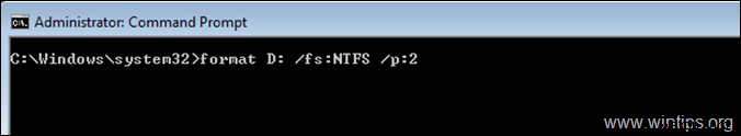 コマンドプロンプトとDISKPARTでハードディスクをフォーマットする方法【Windows 10/8/7対応】