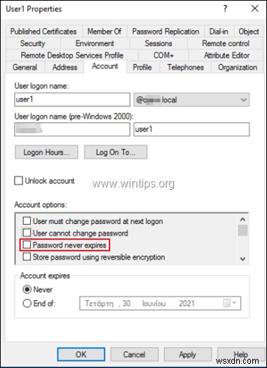 Windows Server 2012/2016 ドメインでパスワードの有効期限を変更・無効化する方法