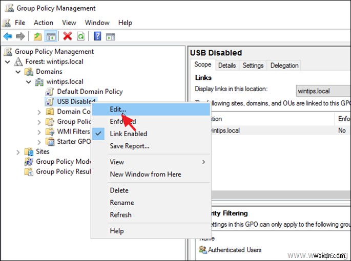 グループポリシーを使ってWindows Server 2016/2012ドメインでUSBストレージデバイスをブロックする方法