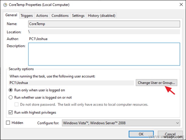 【解決済み】Windows 10でスケジュールタスクが全ユーザーで実行されない・バックグラウンドで動作する問題の修正方法