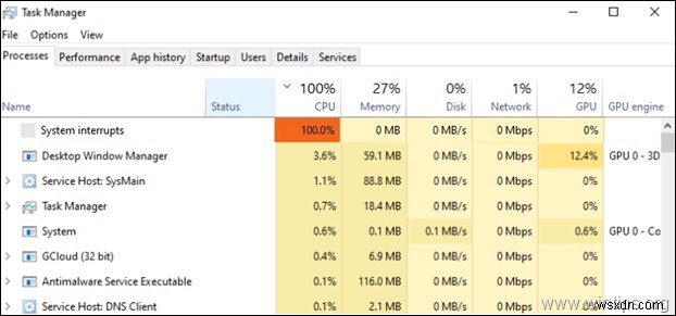 【Windows 10】「システム割り込み」のCPU使用率が100%になる問題を解決する8つの方法