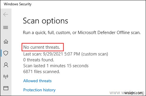 Windows Defenderでフォルダ・ファイル・システム全体をスキャンしてマルウェアを検出する方法