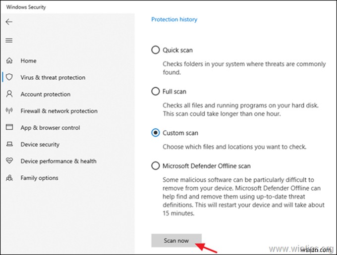 Windows Defenderでフォルダ・ファイル・システム全体をスキャンしてマルウェアを検出する方法
