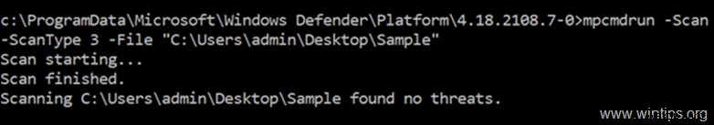 Windows Defenderでフォルダ・ファイル・システム全体をスキャンしてマルウェアを検出する方法