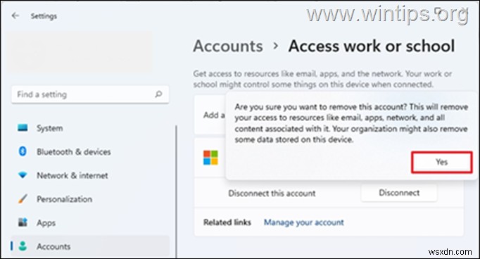 【解決法】Windows 10/11でMicrosoftアカウントの「削除」ボタンが表示されないときの対処方法