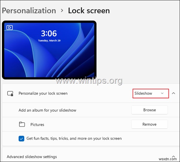 Windows 11でロック画面の背景を変更する方法【画像・スライドショー対応】