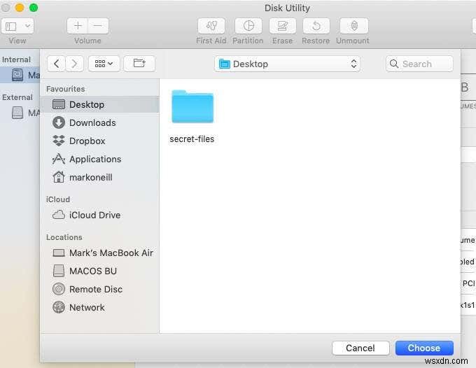 Macのディスクユーティリティを使ってフォルダを暗号化する方法