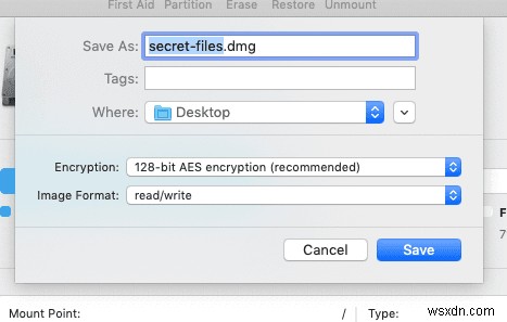 Macのディスクユーティリティを使ってフォルダを暗号化する方法