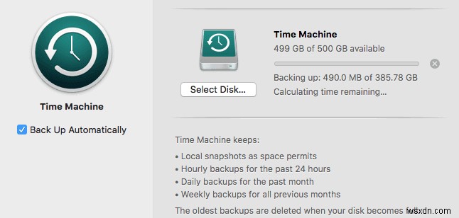 Time MachineでMacを丸ごとバックアップする方法