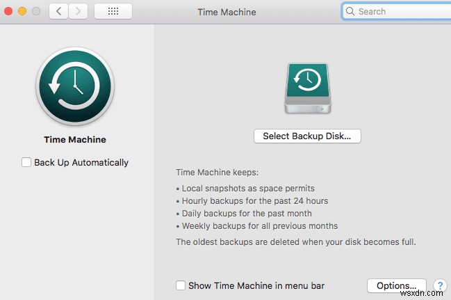 Time MachineでMacを丸ごとバックアップする方法