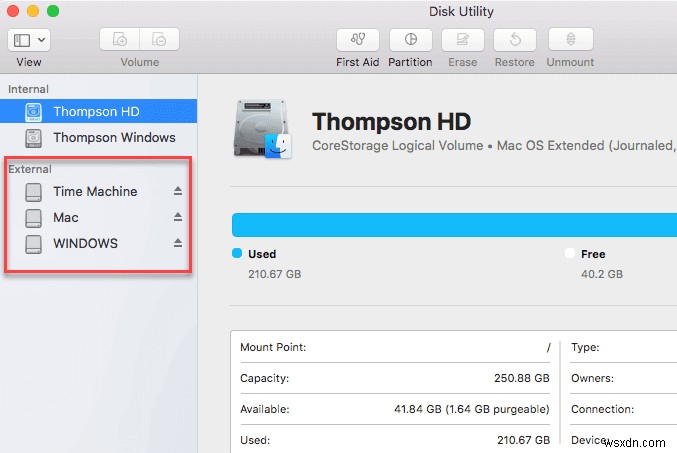 OS Xで外付け・内蔵ハードドライブをパーティション分割する方法を徹底解説
