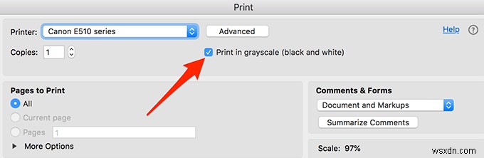 Macで白黒（モノクロ）印刷する方法｜プリセット活用術とトラブル対処法も解説