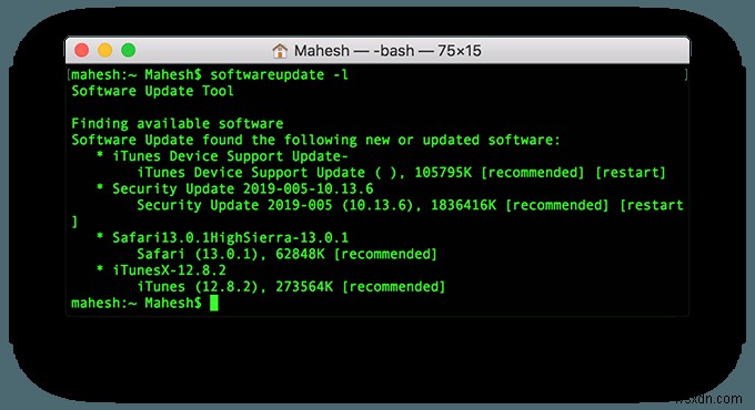 ターミナルから macOS と Mac アプリをアップデートする方法【コマンド完全解説】