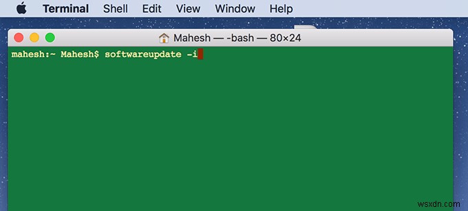 ターミナルから macOS と Mac アプリをアップデートする方法【コマンド完全解説】