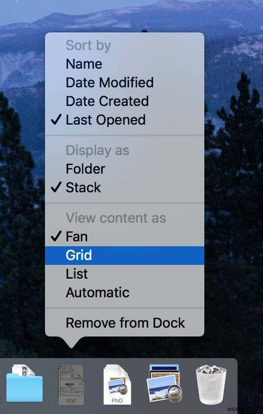macOSのDockから「最近使った項目」にすばやくアクセスする方法