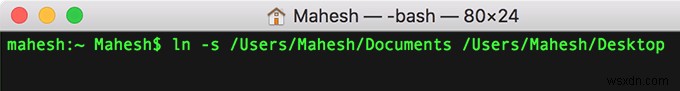 Macでシンボリックリンクを作成する方法【ターミナル・アプリ・Automator対応】