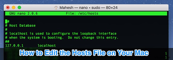 Macでhostsファイルを編集する方法｜サイトのブロックとリダイレクト設定ガイド