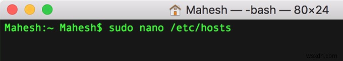 Macでhostsファイルを編集する方法｜サイトのブロックとリダイレクト設定ガイド