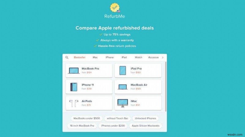 iPhone・iPad・MacBookの再生品（リファービッシュ品）をお得に買えるおすすめ8店舗