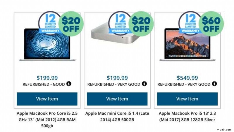 iPhone・iPad・MacBookの再生品（リファービッシュ品）をお得に買えるおすすめ8店舗
