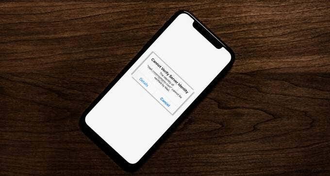 iPhone・iPadで「サーバーIDを確認できません」と表示されたときの対処法まとめ