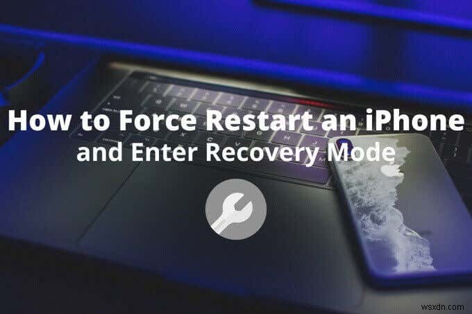 iPhoneを強制再起動してリカバリーモードに入る方法【機種別手順を解説】