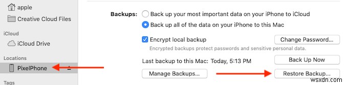 MacでiPhoneをバックアップ・復元する方法【Finder/iTunes対応】