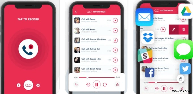 iPhoneで使えるおすすめ通話録音アプリ7選｜無料から使える定番アプリを徹底比較