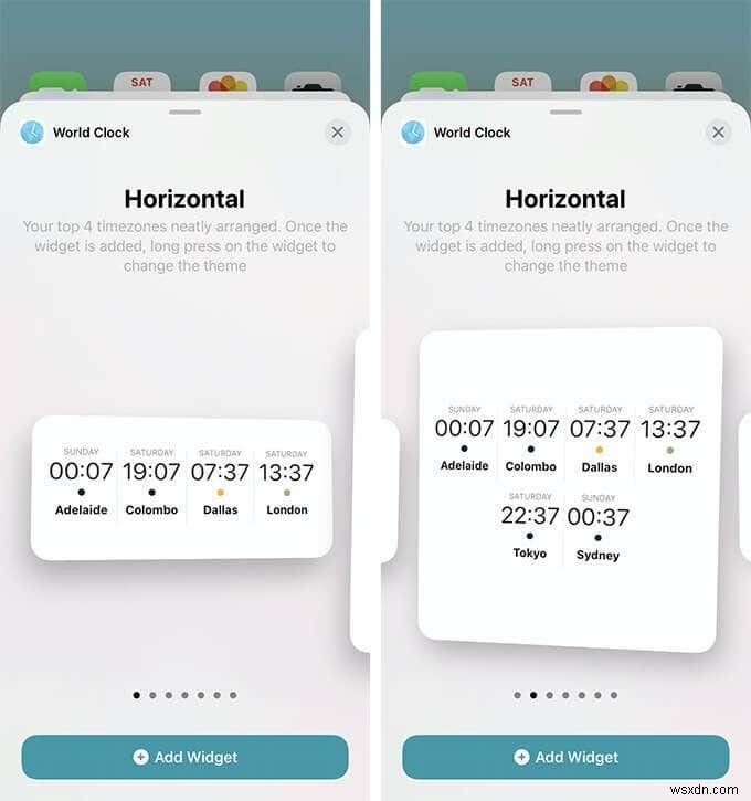 iPhoneホーム画面が一気におしゃれに！おすすめ時計ウィジェットアプリ10選