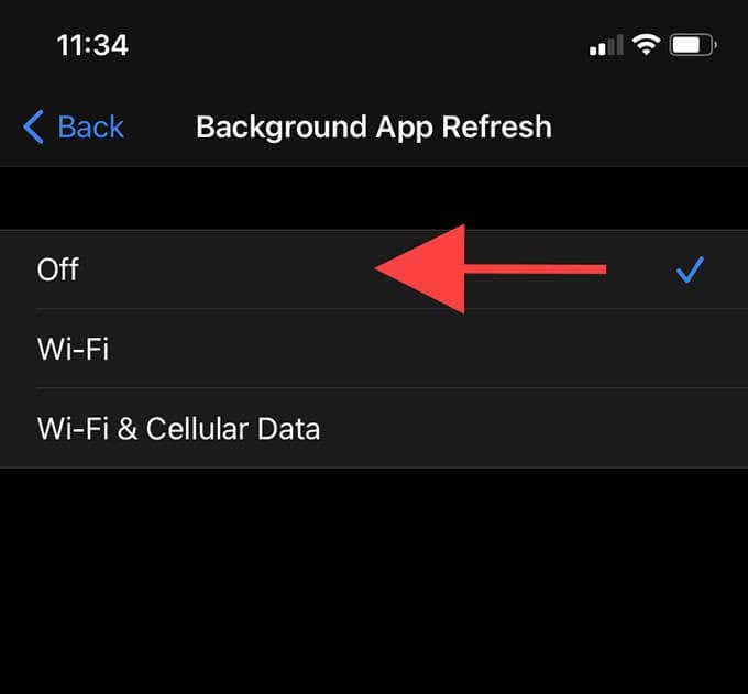 iPhoneのステータスバーにクルクル回るアイコンが消えないときの対処法13選