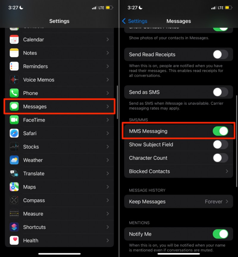 iPhoneでメッセージが送信できないときの対処法13選