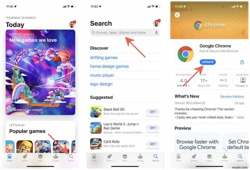 iPhoneのWebブラウザをアップデートする方法｜SafariとChromeの更新手順を解説